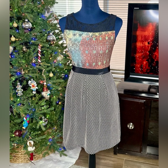 EUC Anthropologie Weston Brand Galina Print Dress - Picture 5 of 15